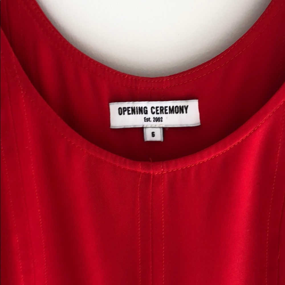Red Opening Ceremony dress - Picture 2 of 6